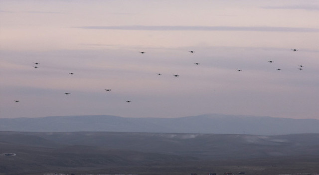 Polatlı'da sürü İHA saldırı testi gerçek mühimmatla yapıldı - Resim: 0