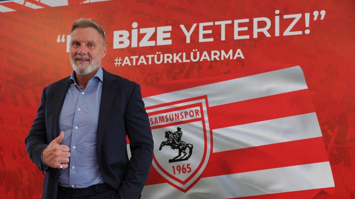 Thorsten Fink: Samsunspor’da olmak benim için gurur verici