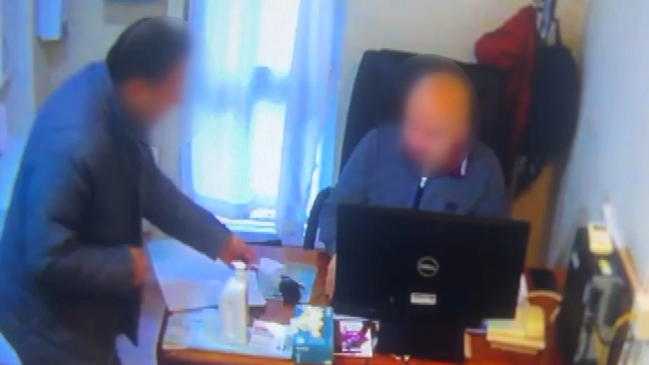 Üsküdar Devlet Hastanesi’nde 2 doktor rüşvetten gözaltına alındı görüntüleri çıktı